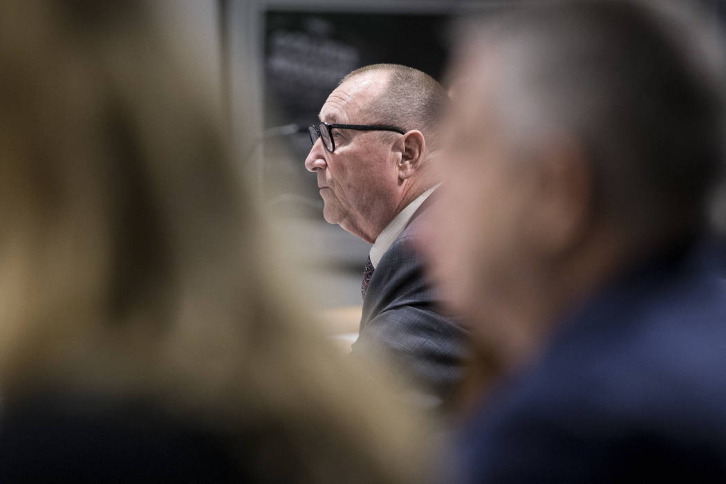 Rossi Ralenkotter, president of the Las Vegas Convention and Visitors Authority, during a meeting at the Las Vegas Convention Center in Las Vegas on Tuesday, Aug. 8, 2017. Erik Verduzco Las Vegas ...