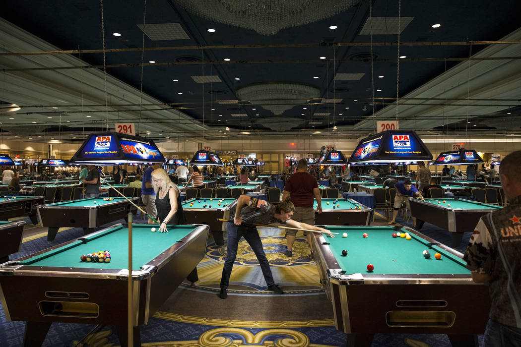 Pool players converge for world’s largest tournament at Westgate Ron