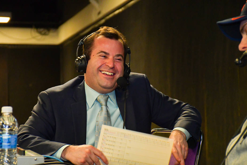 Golden Knights radio voice Dan D'Uva gets the call-up | Las Vegas  Review-Journal