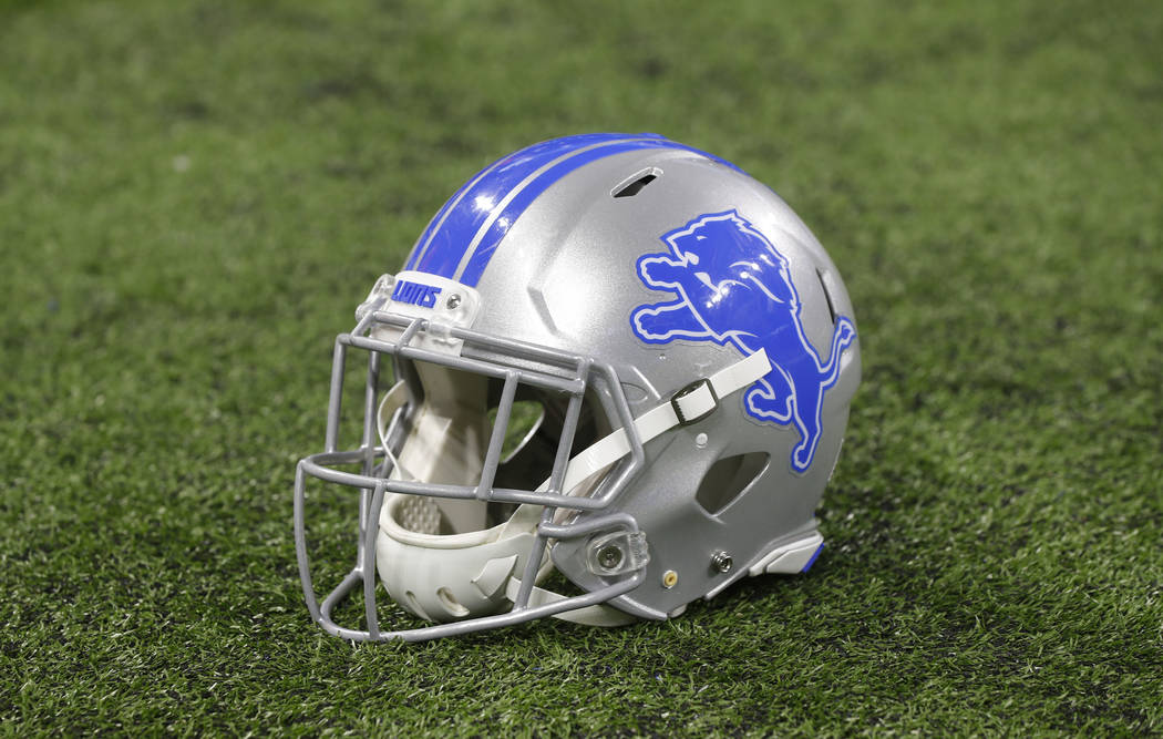 detroit lions new helmet