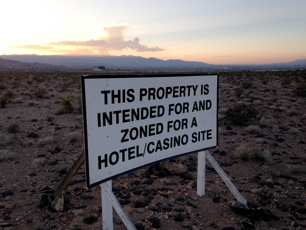 Station Casinos owns 45 acres at Via Inspirada and Bicentennial Parkway in Henderson's Inspirada community, as seen Thursday, Aug. 24, 2017. Eli Segall Las Vegas Review-Journal