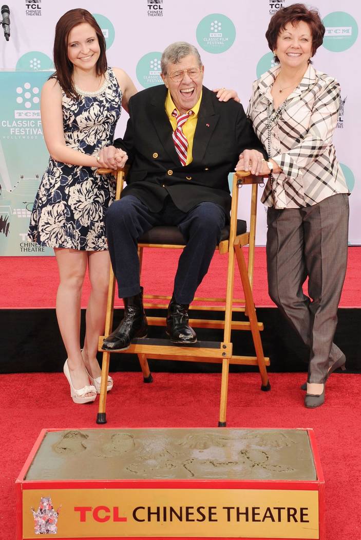 Jerry Lewis’s widow, SanDee touched by ‘outpouring of love’ Las Vegas