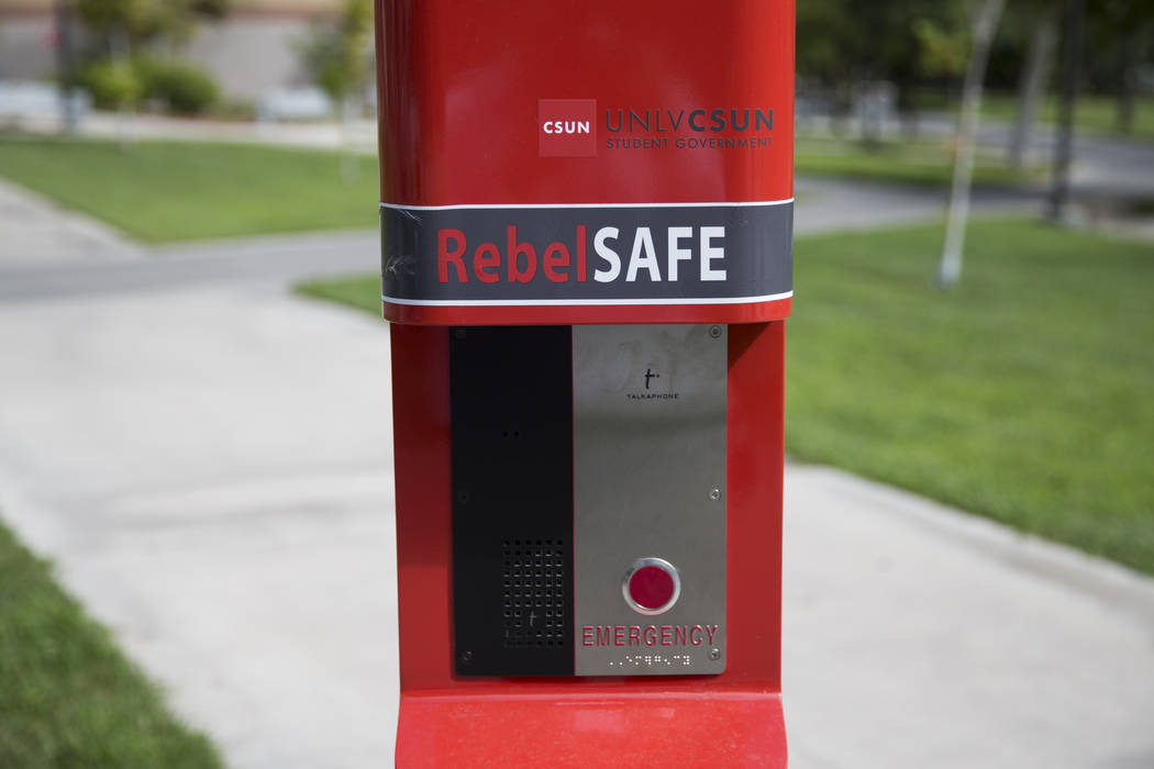 UNLV semester begins with added safety feature | Las Vegas Review-Journal