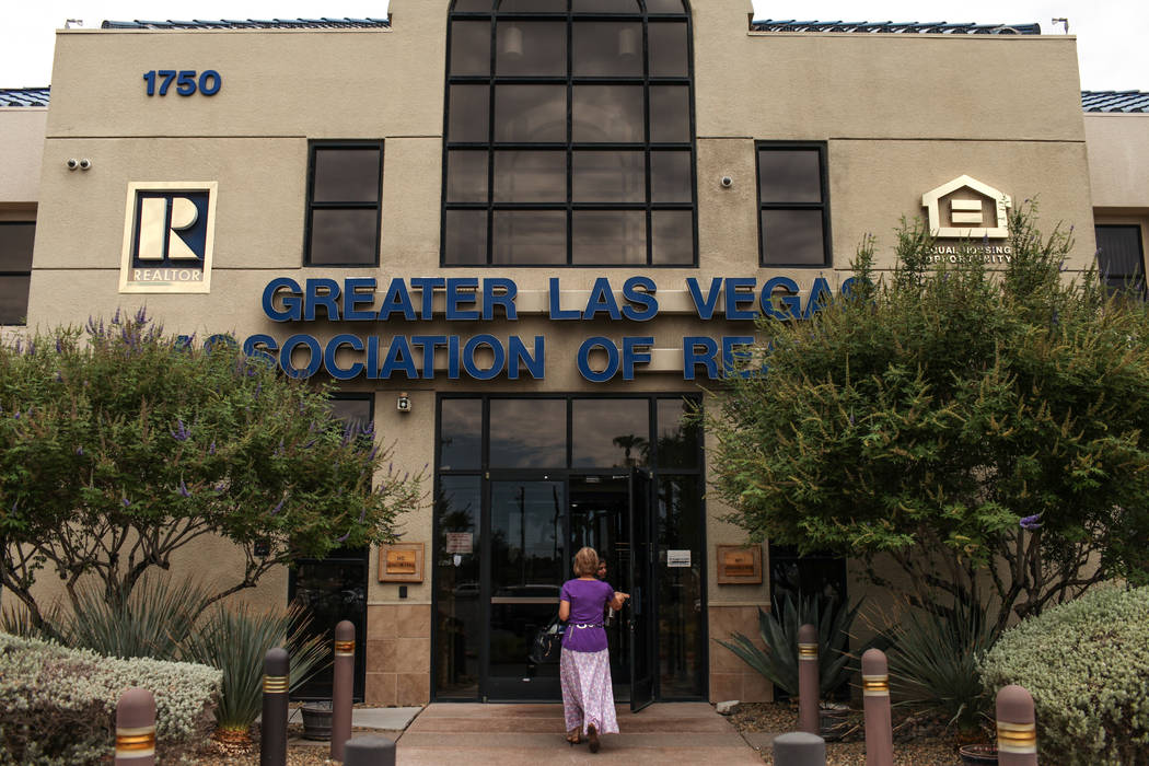 The Greater Las Vegas Association of Realtors office on East Sahara Avenue in Las Vegas on Aug. 24, 2017. The property was recently sold to a construction union. Joel Angel Juarez Las Vegas Review ...