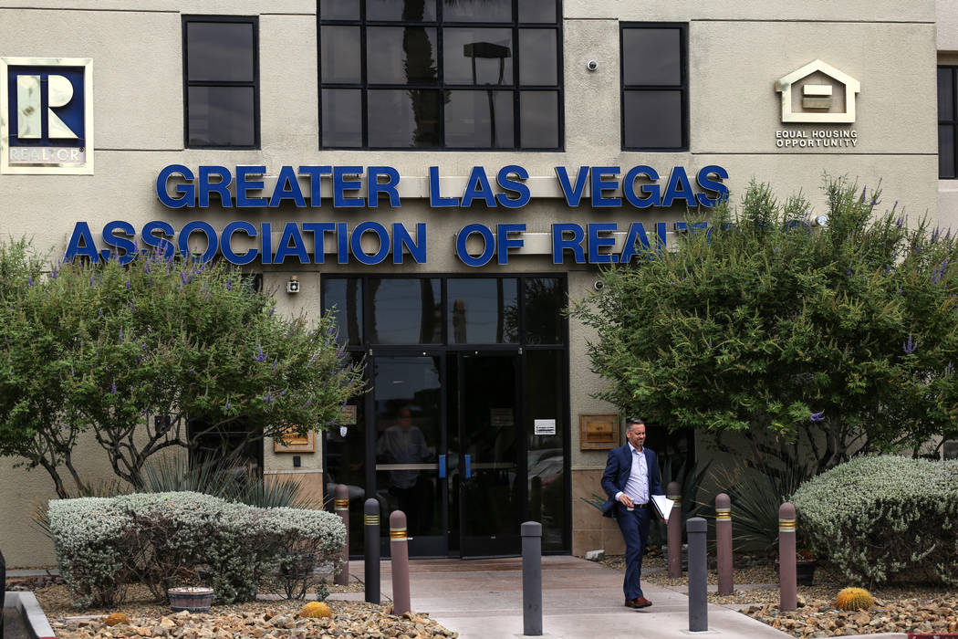 The Greater Las Vegas Association of Realtors office on East Sahara Avenue in Las Vegas on Aug. 24, 2017. The property was recently sold to a construction union. Joel Angel Juarez Las Vegas Review ...