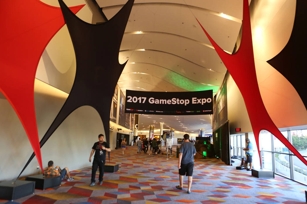 The 2017 GameStop Expo finishes at the Sands Expo and Convention Center, Sunday, Aug. 27, 2017 . Elizabeth Brumley Las Vegas Review-Journal