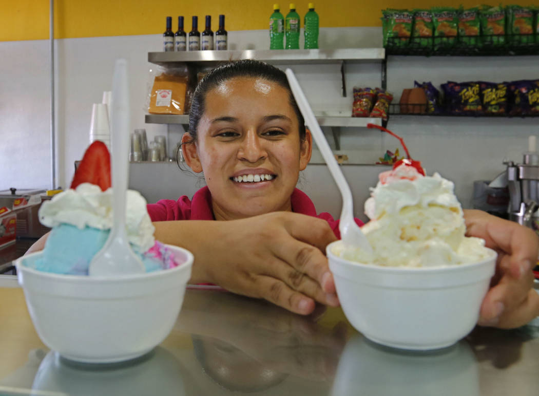 Find exotic flavors in handmade Mexican ice cream in Las Vegas Food