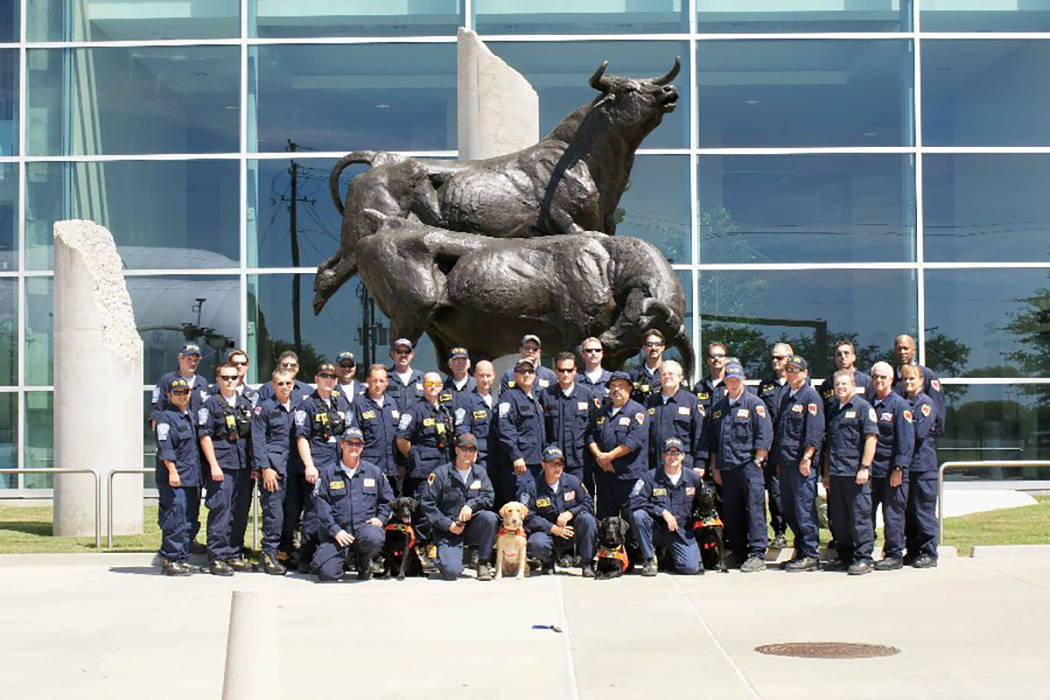 Nevada Task Force 1 is one of 28 Federal Emergency Management Agency Urban Search and Rescue Task Forces that are prepared to respond to state or federal disasters throughout the United States. (n ...