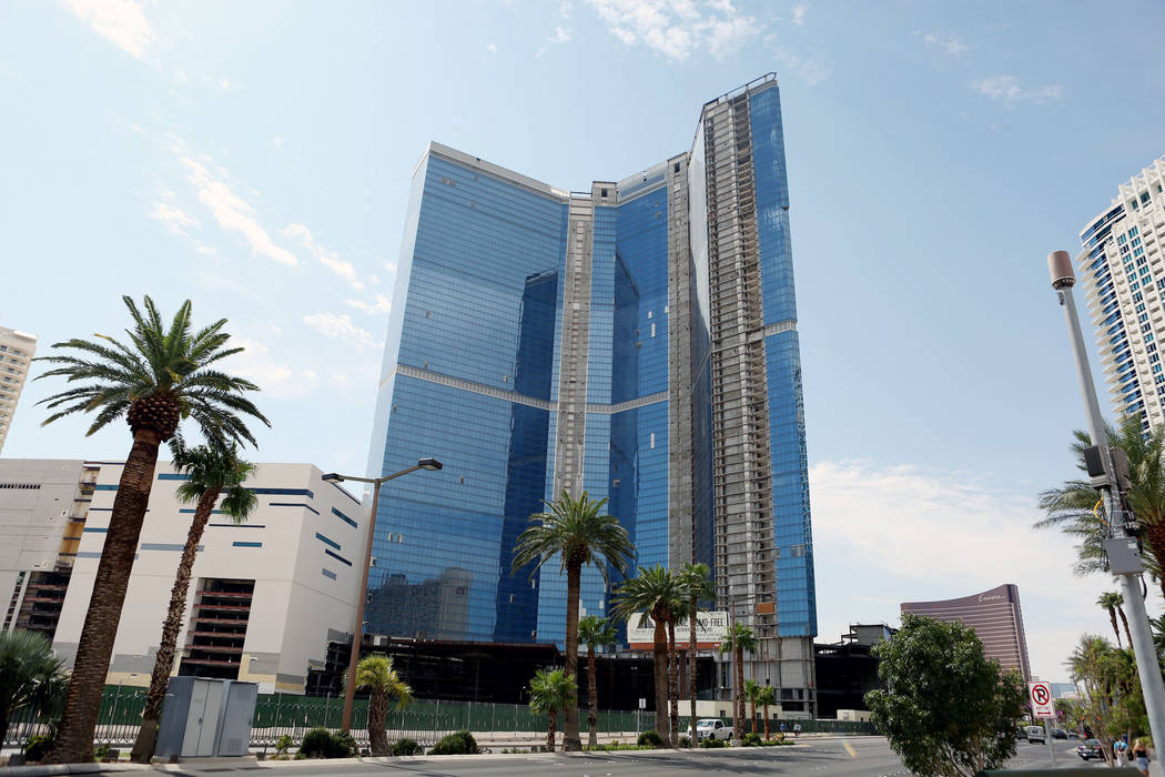 The unfinished Fontainebleau on the Las Vegas Strip has been sold again, as seen Thursday, Aug. 31, 2017. Elizabeth Brumley Las Vegas Review-Journal