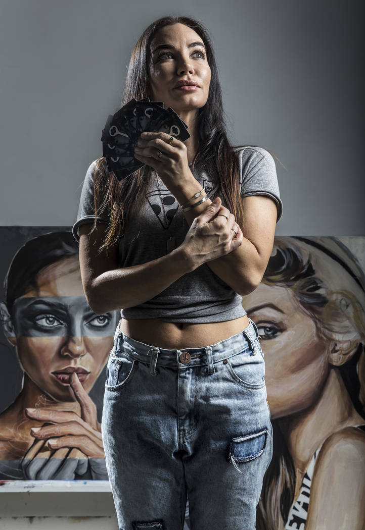 Cosmopolitan features artwork made of plastic room keys Las Vegas ReviewJournal