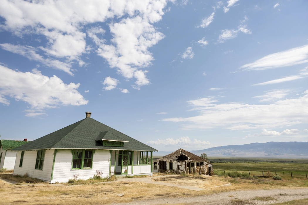 Old Home ranch a historic area that will be preserved on Great Basin Ranch in Spring Valley, Tuesday, Aug. 8, 2017. Elizabeth Brumley Las Vegas Review-Journal