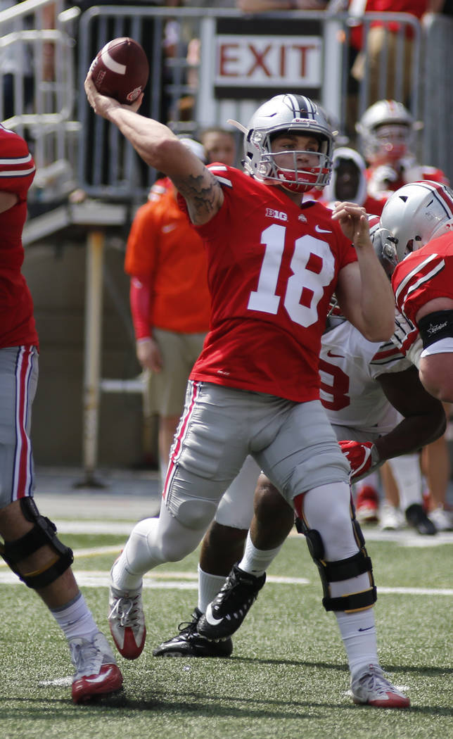 Gorman grad Tate Martell turning heads at Ohio State Las Vegas Review