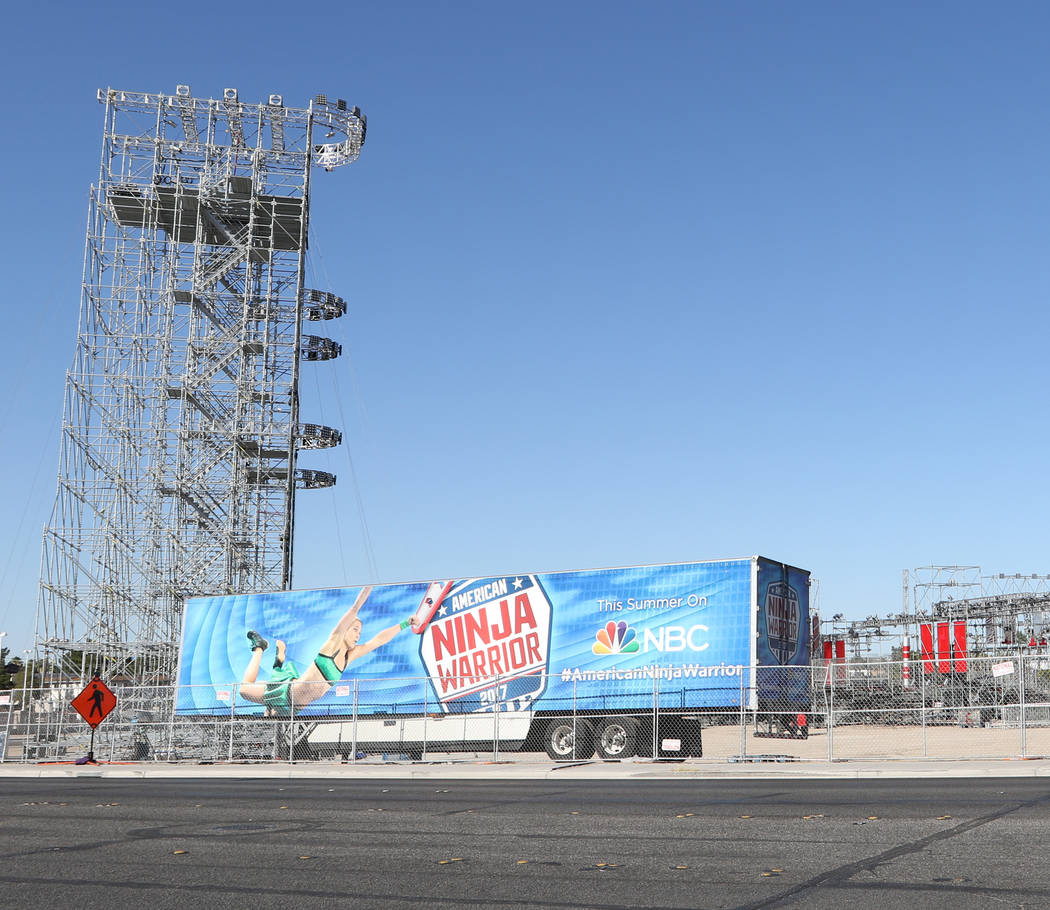 ‘American Ninja Warrior’ course a challenge to create in Las Vegas