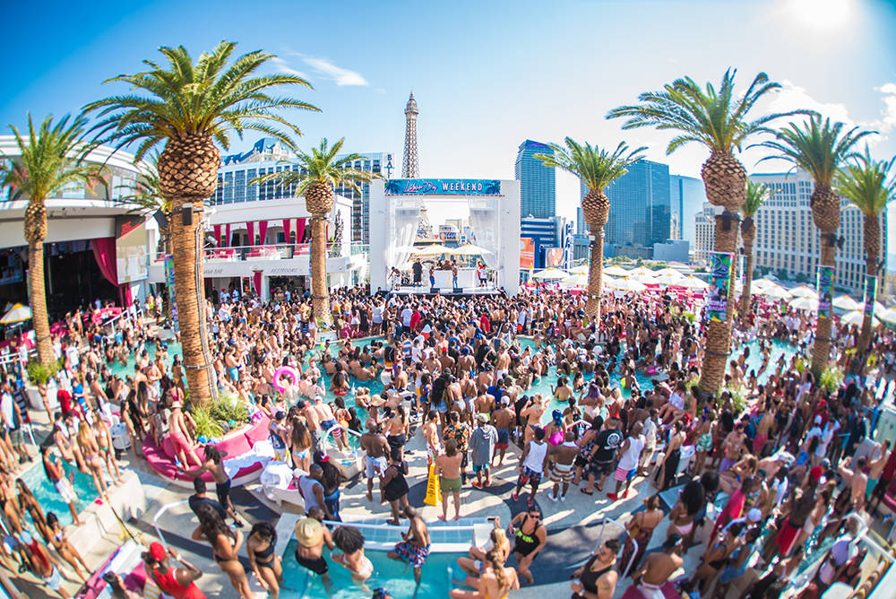 drais pool party beach club - wet republic - ebc - encore beach club - 1oak - tao - omnia - hakkasan - vegas promoter