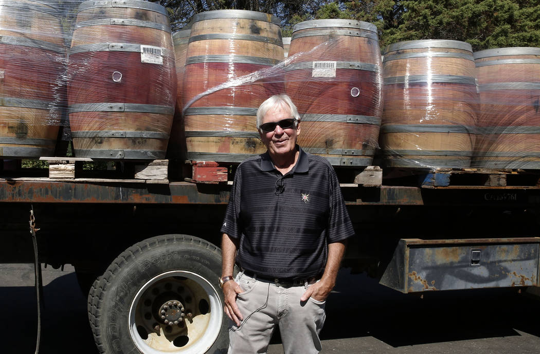 The Vegas Golden Knights owner Bill Foley at his Chalk Hill Estate Vineyards and Winery in Healdsburg, Calif., on Wednesday, Aug. 2, 2017. Bizuayehu Tesfaye Las Vegas Review-Journal @bizutesfaye
