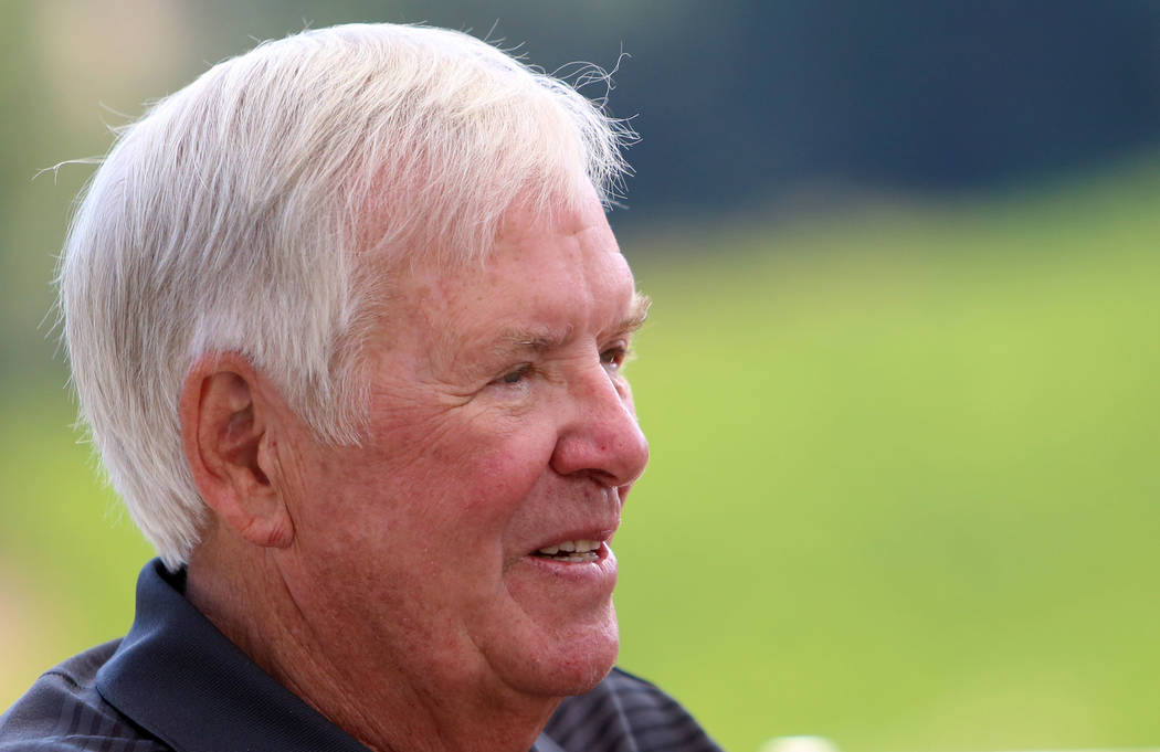 The Vegas Golden Knights owner Bill Foley during an interview at his Chalk Hill Estate Vineyards and Winery in Healdsburg, Calif., on Wednesday, Aug. 2, 2017. Bizuayehu Tesfaye Las Vegas Review-Jo ...