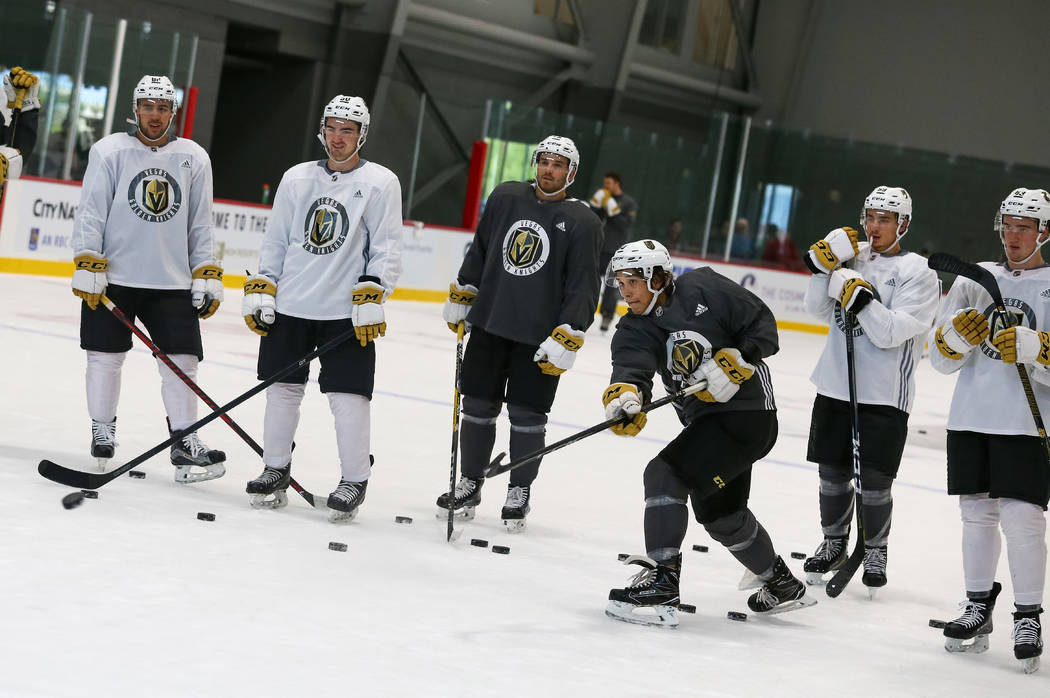 Golden Knights wrap up rookie camp vs. LA Kings