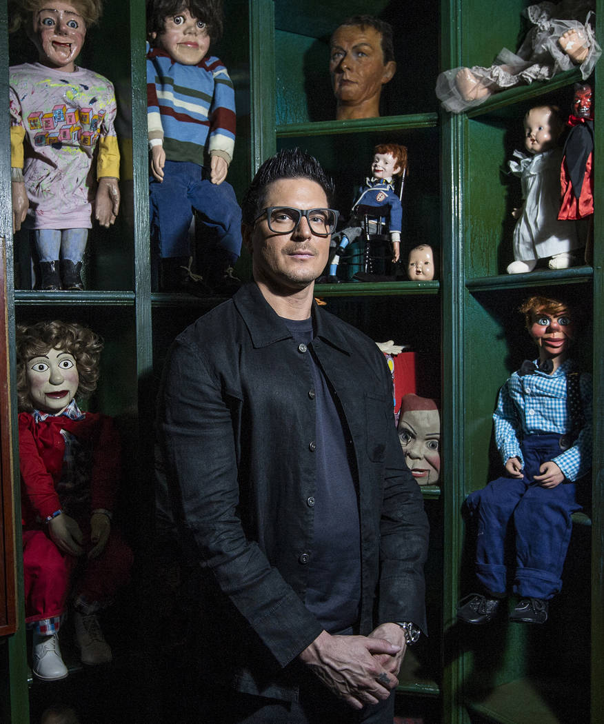Zak Bagans, host of Travel Channel's &quot;Ghost Adventures,&quot; is opening a haunted museum in a thirty-room, historic downtown Las Vegas mansion. Photo taken on Monday, September 11, 2 ...