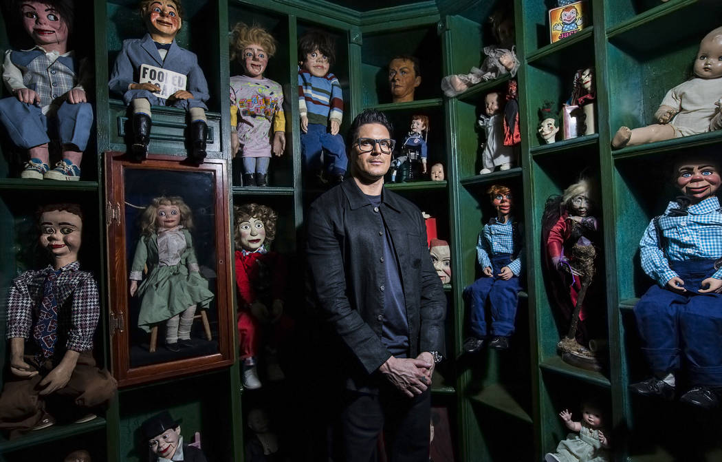 Zak Bagans, host of Travel Channel's &quot;Ghost Adventures,&quot; is opening a haunted museum in a thirty-room, historic downtown Las Vegas mansion. Photo taken on Monday, September 11, 2 ...