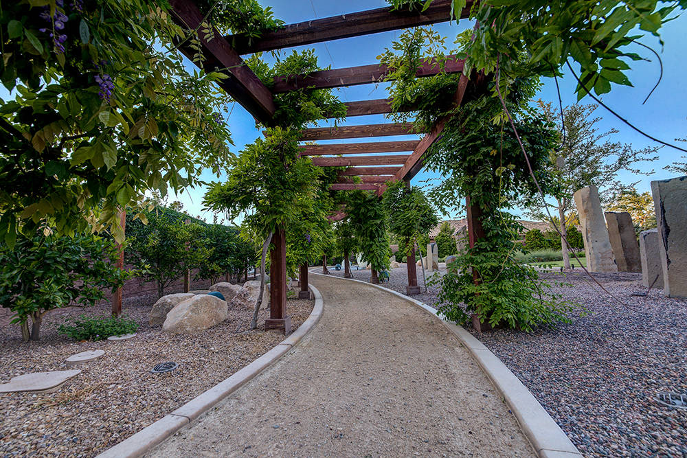 The private park has walking trails. (The Napoli Group)