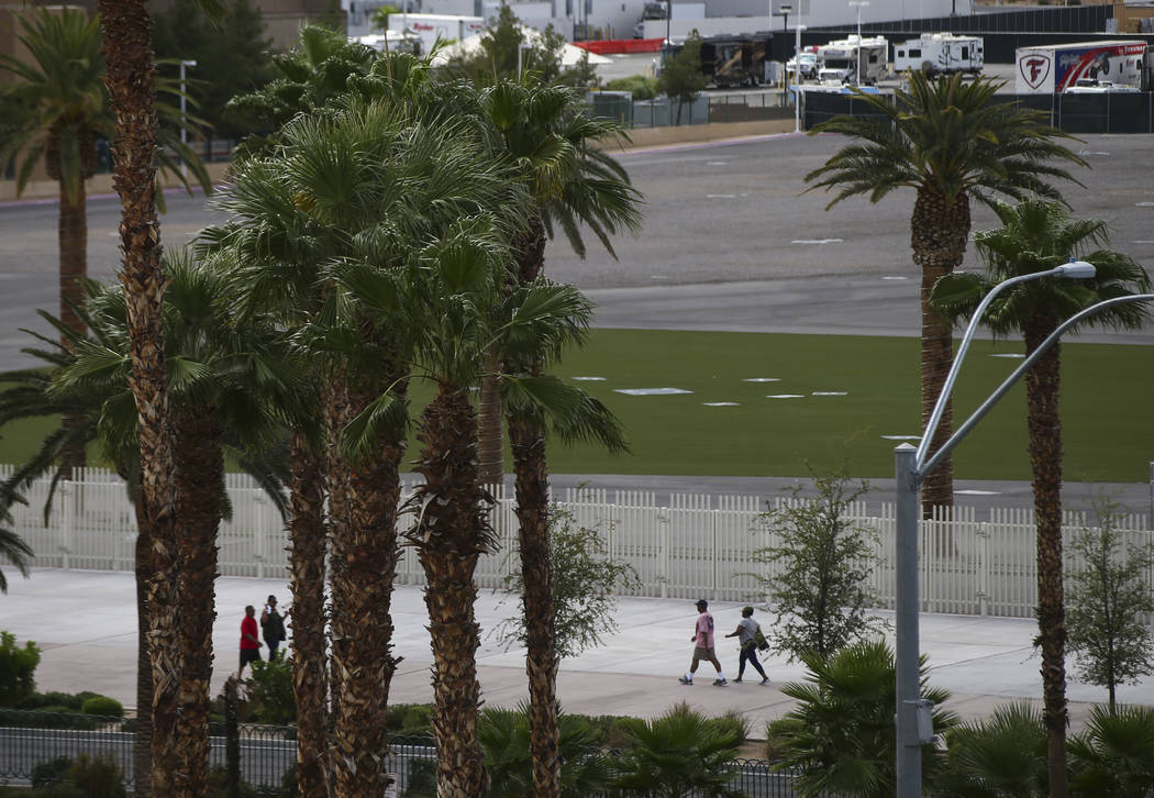 The Las Vegas Festival Grounds on Las Vegas Boulevard and Sahara Avenue on Wednesday, Sept. 13, 2017. Chase Stevens Las Vegas Review-Journal @csstevensphoto