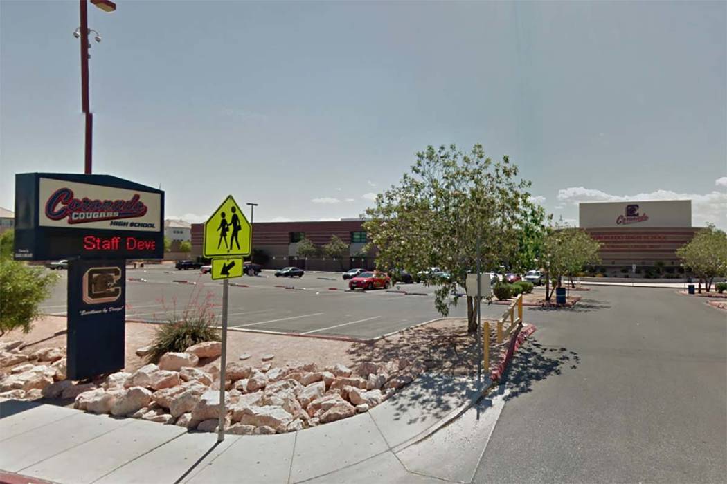 Coronado High School in Henderson (Google Street View)