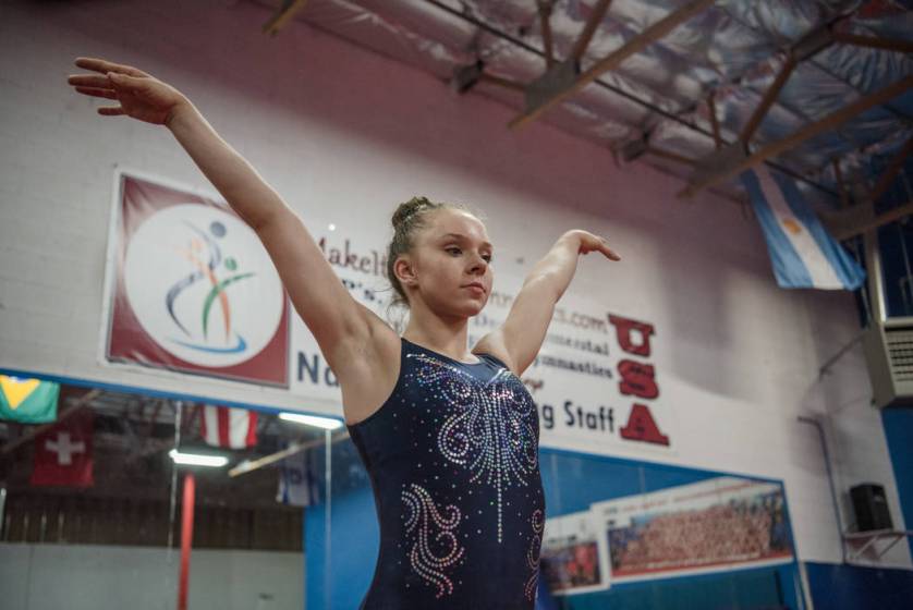 Henderson gymnast, 15, wins consecutive junior titles Las Vegas