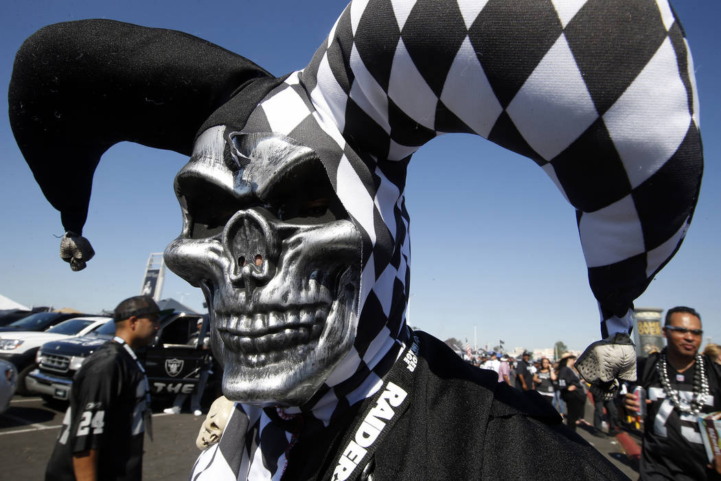 The Official Las Vegas Skyline Sock for Raiders Fans