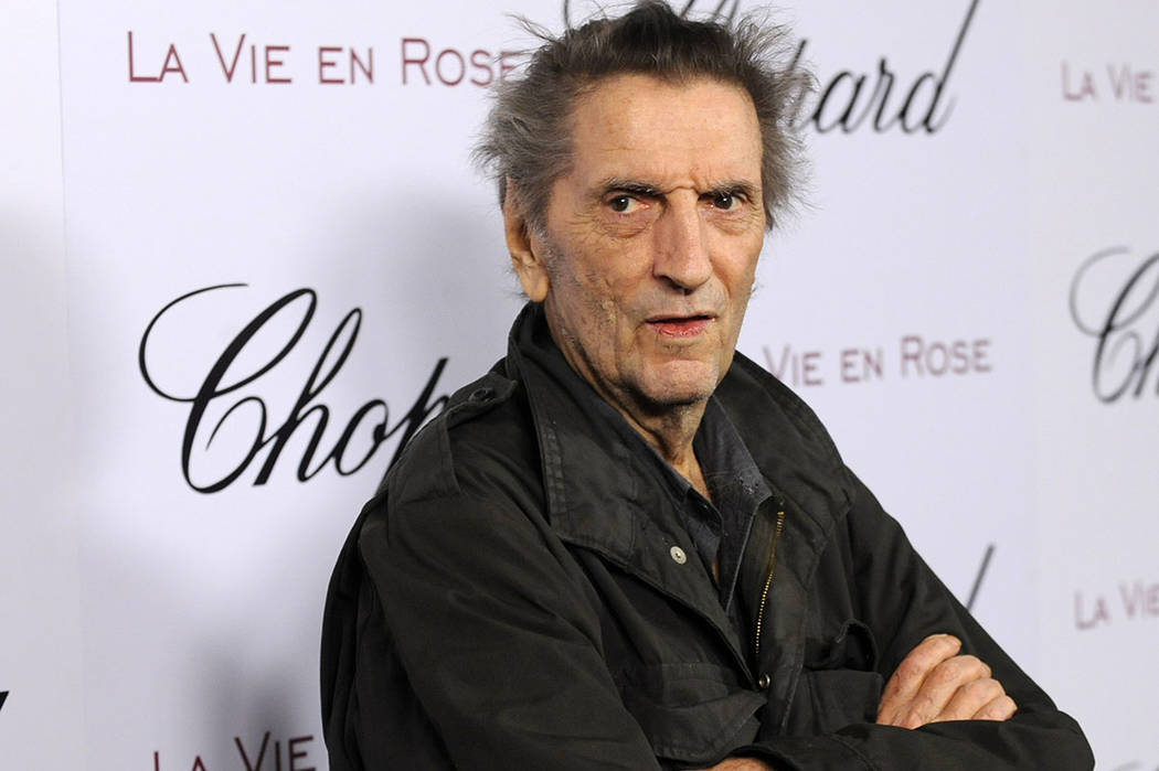 Actor Harry Dean Stanton arrives at a celebration for actress Marion Cotillard in West Hollywood, Calif., in 2008.  (AP Photo/Chris Pizzello, File)