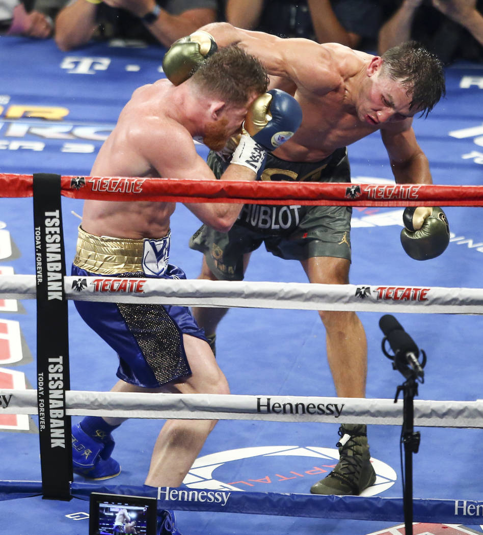 CaneloGGG middleweight title fight ends in draw Las Vegas ReviewJournal