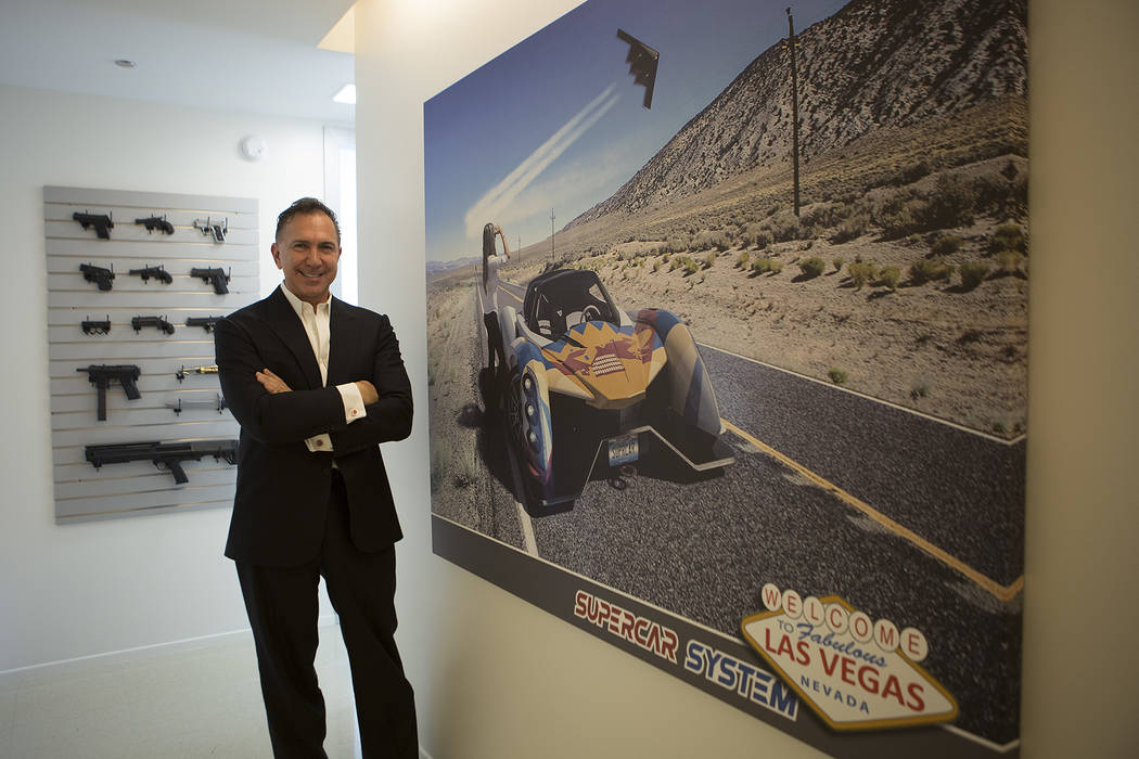 Businessman Paolo Tiramani at his home on Tuesday, Sept. 19, 2017, in Las Vegas. Bridget Bennett Las Vegas Review-Journal @bridgetkbennett