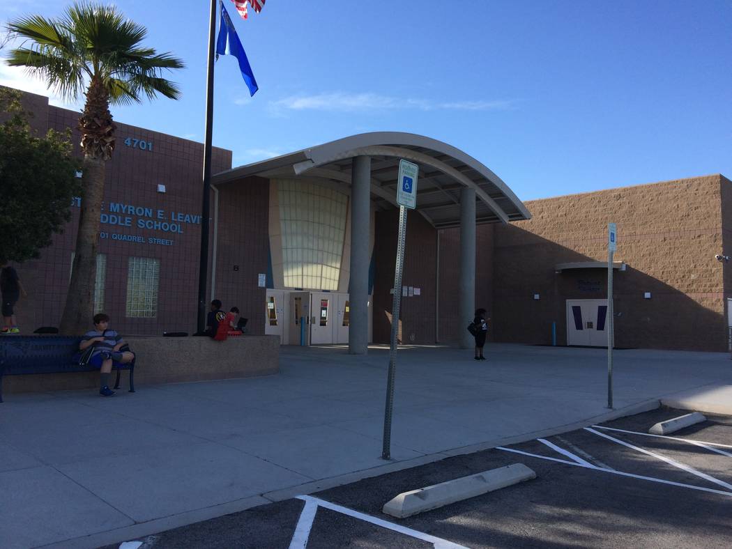 Middle school principal hopes for best, prepared for worst Las Vegas
