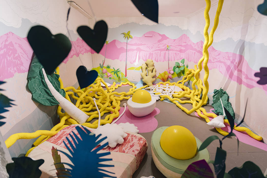The Art Motel features over 100 Meow Wolf artists from Santa Fe and Las Vegas tackling 21 different rooms inside the Las vegas hotel. Meow Wolf