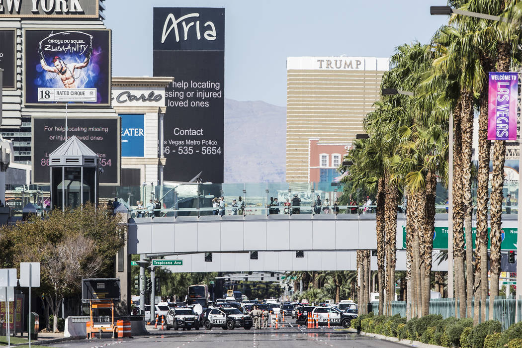 Las Vegas Blvd Map Las Vegas Blvd Map, Metro Blocks The Entrance To Las Vegas Boulevard At Tropicana Avenue On Monday October 2, Las Vegas Blvd Map