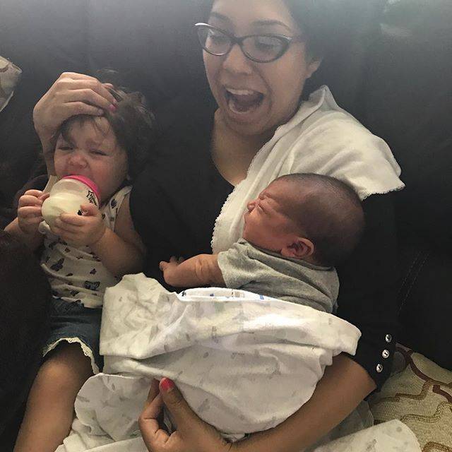 Rocio Guillen Rocha with her youngest children (GoFundMe)