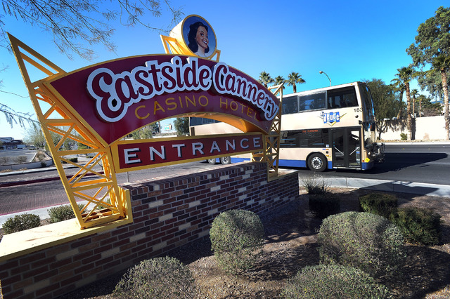 Organizers of the Eastside Cannery Casino Gun Show have canceled the event scheduled for this weekend.  (David Becker/Las Vegas Review-Journal)