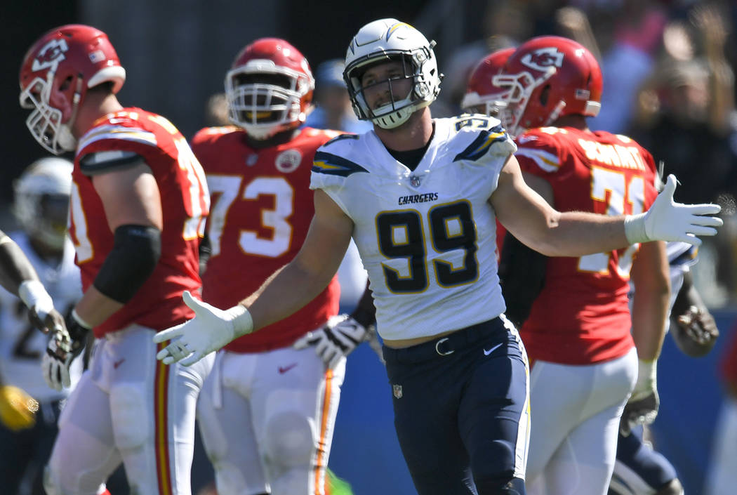 kc chiefs at la chargers
