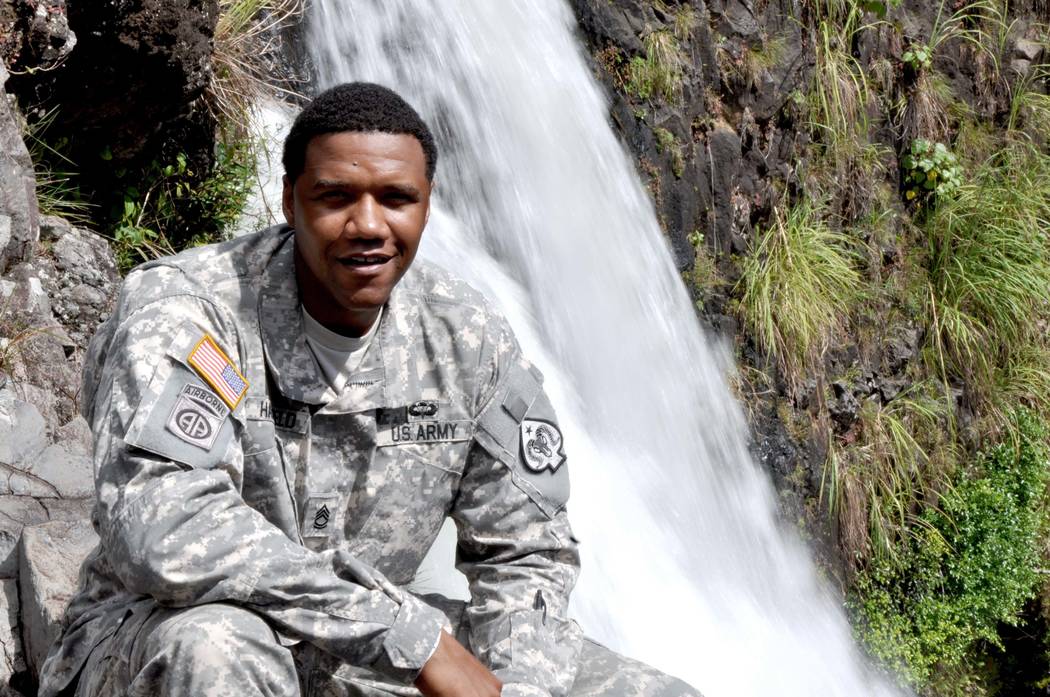 Las Vegas police officer Charleston Hartfield was one of the 58 people killed in the Oct. 1 shooting on the Las Vegas Strip. He also was a sergeant first class in the Nevada Army National Guard. ( ...