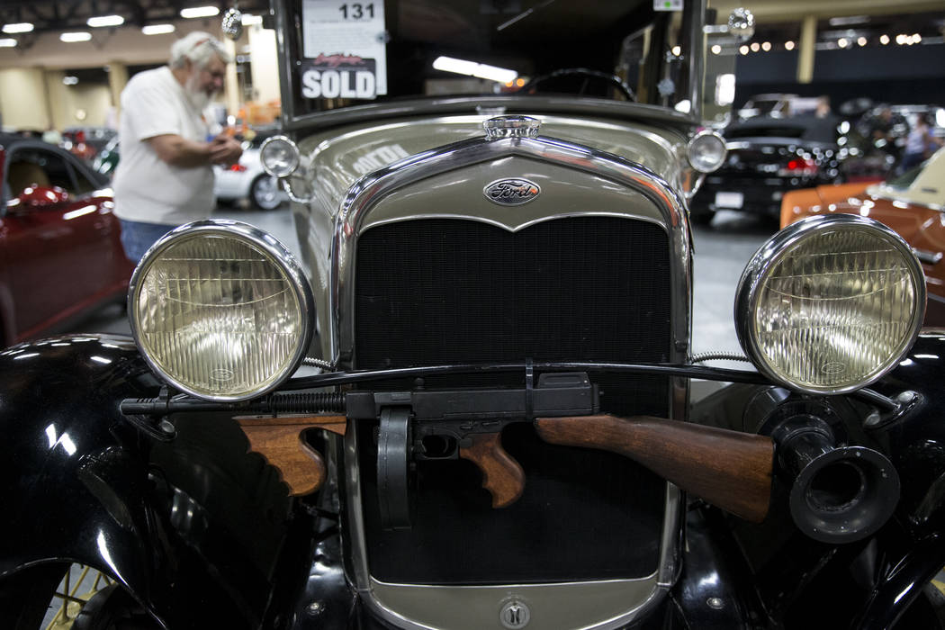 A 1931 Ford Model A on the showroom floor of the Barrett-Jackson car auction at the Mandalay Bay Convention Center in Las Vegas, Friday, Oct. 20, 2017. Erik Verduzco Las Vegas Review-Journal @Erik ...