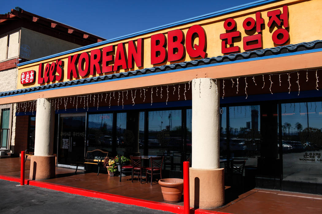 Lee's Korean BBQ in Las Vegas, Tuesday, Oct. 24, 2017. Owner Hae Un Lee  attended a meeting Tuesday addressing Asian restaurant owners' concerns  about the Southern Nevada Health District. Joel Ange … |