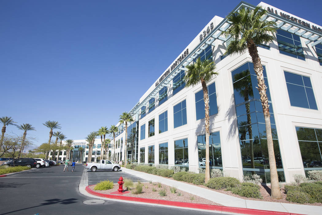 A multibuilding office complex Centra Point in southwest Las Vegas on Wednesday, Oct. 25, 2017. (Bridget Bennett/Las Vegas Review-Journal) @BridgetKBennett