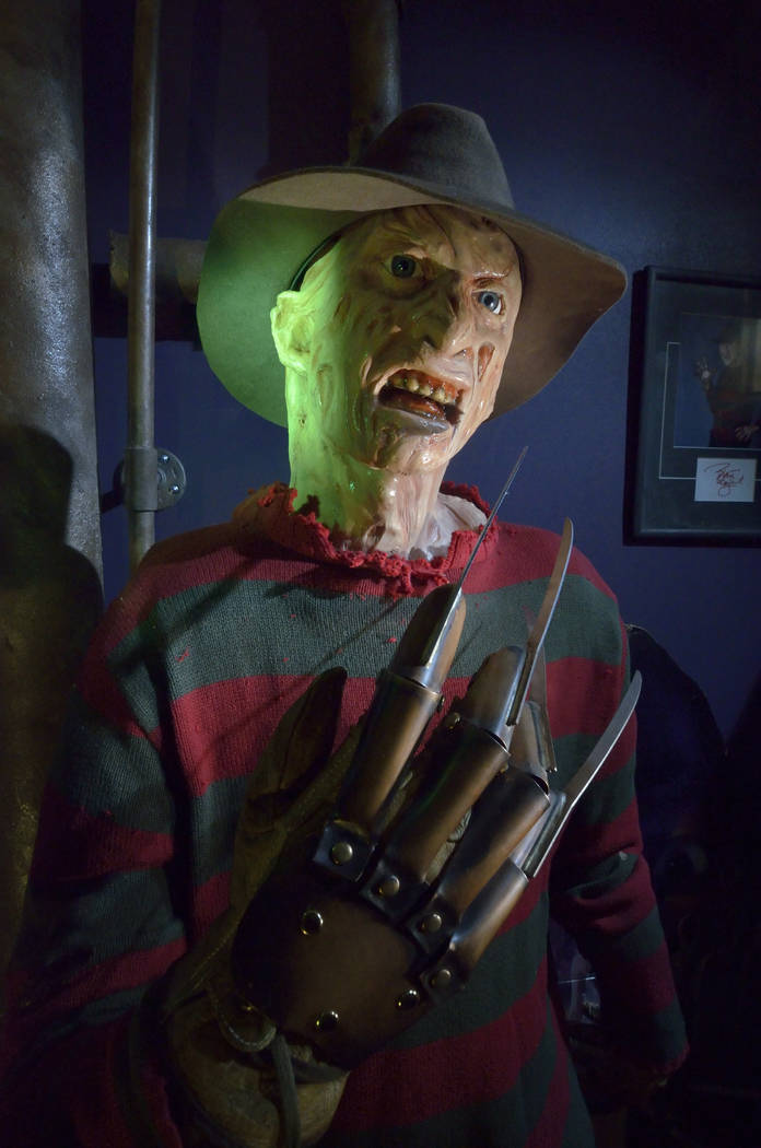 One of the exhibits at Tom Devlin’s Monster Museum is shown at 1310 Nevada Highway in Boulder City on Friday, Oct. 27, 2017. Bill Hughes/Las Vegas Review-Journal