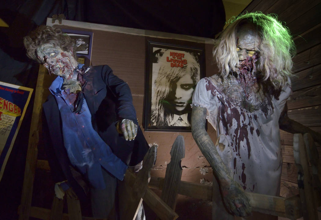 One of the exhibits at Tom Devlin’s Monster Museum is shown at 1310 Nevada Highway in Boulder City on Friday, Oct. 27, 2017. Bill Hughes/Las Vegas Review-Journal