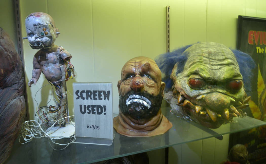 One of the exhibits at Tom Devlin’s Monster Museum is shown at 1310 Nevada Highway in Boulder City on Friday, Oct. 27, 2017. Bill Hughes/Las Vegas Review-Journal