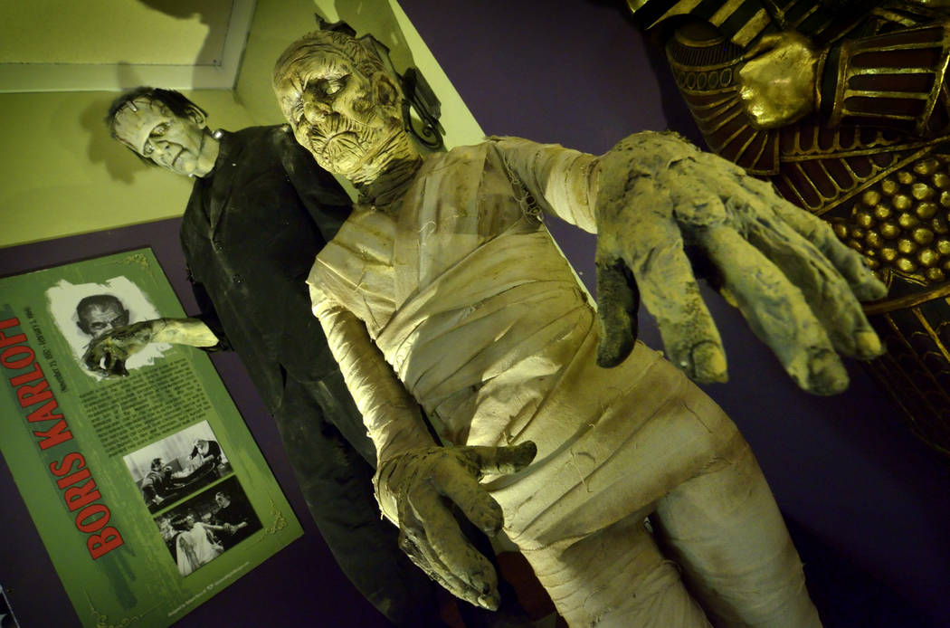 One of the exhibits at Tom Devlin’s Monster Museum is shown at 1310 Nevada Highway in Boulder City on Friday, Oct. 27, 2017. Bill Hughes/Las Vegas Review-Journal