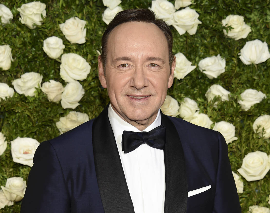 Kevin Spacey arrives at the 71st annual Tony Awards at Radio City Music Hall in New York, June 11, 2017. Spacey says he is “beyond horrified” by allegations that he made sexual advances on a t ...