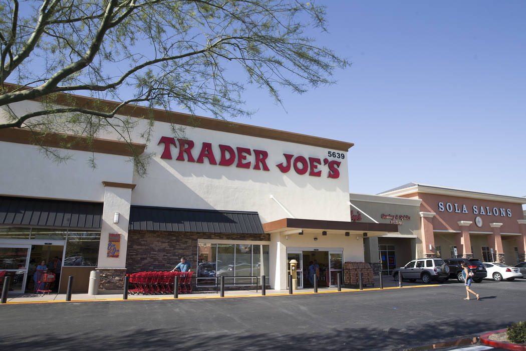 Trader Joe's, 5639 Centennial Center Blvd., during their grand opening on Friday, June 23, 2017 in Las Vegas. Erik Verduzco/Las Vegas Review-Journal