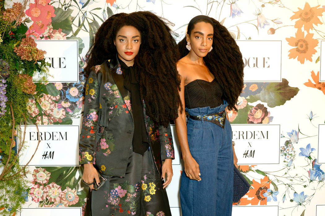 TK Quann and Cipriana Quann attend the ERDEM X H&M Exclusive Event at H&M Flagship Fifth Avenue Store on October 24, 2017 in New York City.  (Photo by Andrew Toth/Getty Images for H&M)