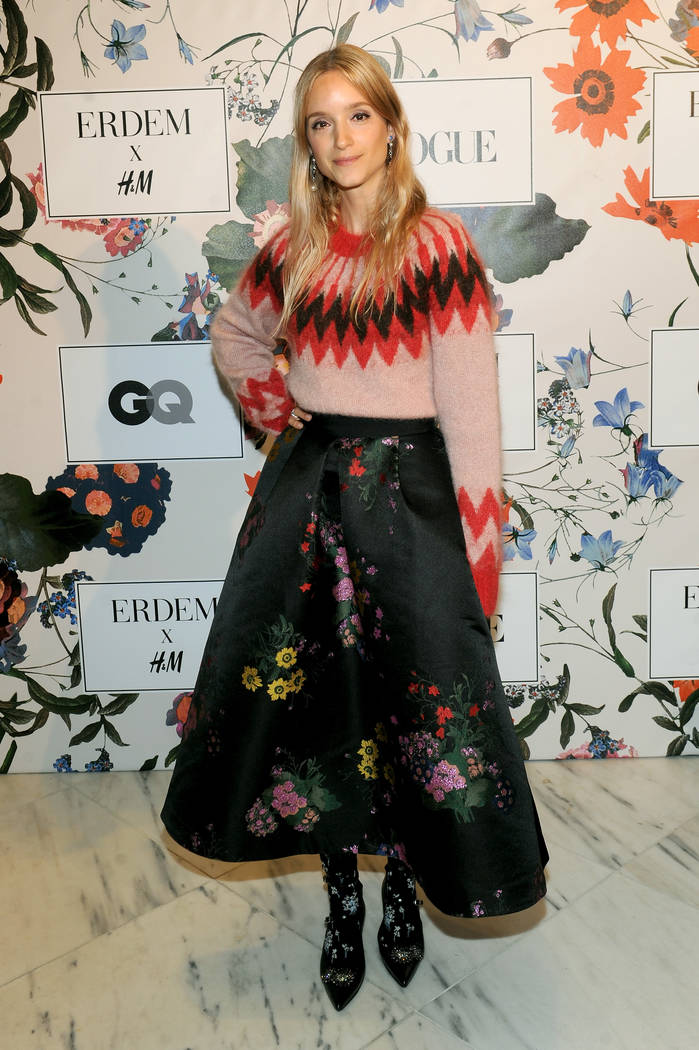 NEW YORK, NY - OCTOBER 24: Charlotte Groeneveld attends the ERDEM X H&M Exclusive Event at H&M Flagship Fifth Avenue Store on October 24, 2017 in New York City.  (Photo by Brad Barket/Gett ...