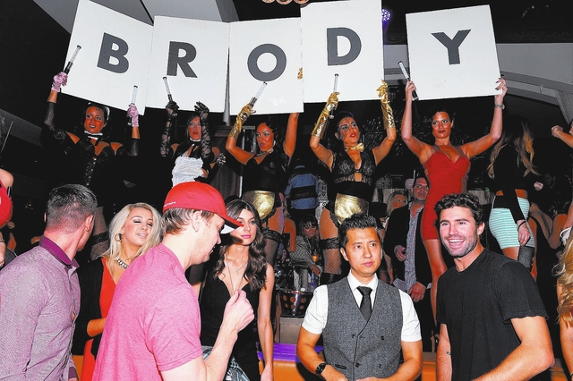 Brody Jenner partied Saturday at Hyde nightclub in the Bellagio. Courtesy photo by Bryan Steffy/WireImage.
